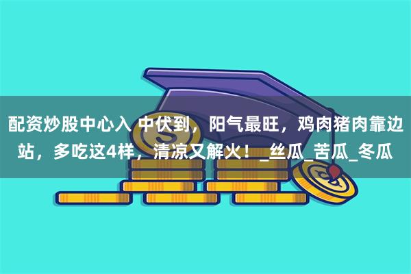 配资炒股中心入 中伏到，阳气最旺，鸡肉猪肉靠边站，多吃这4样，清凉又解火！_丝瓜_苦瓜_冬瓜