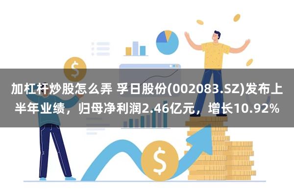 加杠杆炒股怎么弄 孚日股份(002083.SZ)发布上半年业绩，归母净利润2.46亿元，增长10.92%